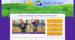 Desktop Screenshot of childrenstheraplay.org